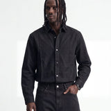 JEANS SHIRT HAVEN BLACK - Benevierre