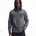 JEANS SHIRT HAVEN GREY - Benevierre