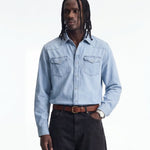 JEANS SHIRT HAVEN LIGHT BLUE - Benevierre