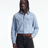 JEANS SHIRT HAVEN LIGHT BLUE - Benevierre