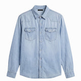 JEANS SHIRT HAVEN LIGHT BLUE - Benevierre