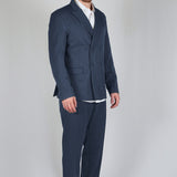 ABITO DOPPIOPETTO BLU