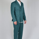 ABITO DOPPIOPETTO VERDE