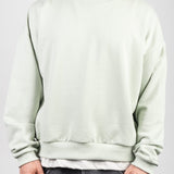 LIGHT GREEN CREWNECK - Benevierre