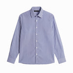 LINE SHIRT BLUE - Benevierre