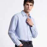 LINE SHIRT LIGHT BLUE - Benevierre