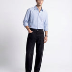 LINE SHIRT LIGHT BLUE - Benevierre
