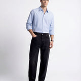 LINE SHIRT LIGHT BLUE - Benevierre