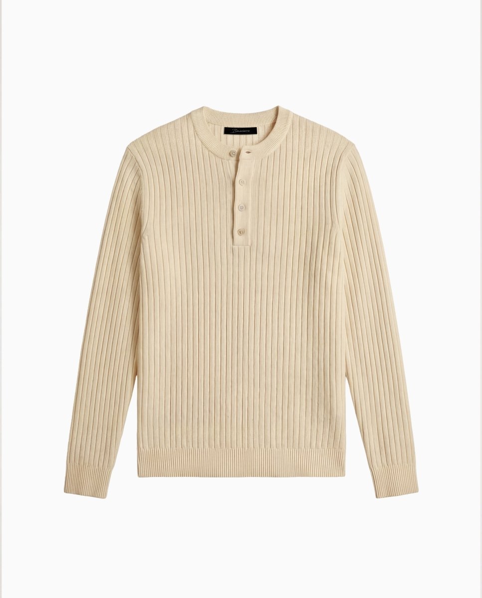 LONG CRAFTED TEE SAND - Benevierre