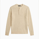 LONG CRAFTED TEE SAND - Benevierre