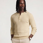 LONG CRAFTED TEE SAND - Benevierre