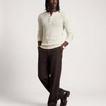 LONG CRAFTED TEE WHITE - Benevierre