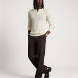 LONG CRAFTED TEE WHITE - Benevierre