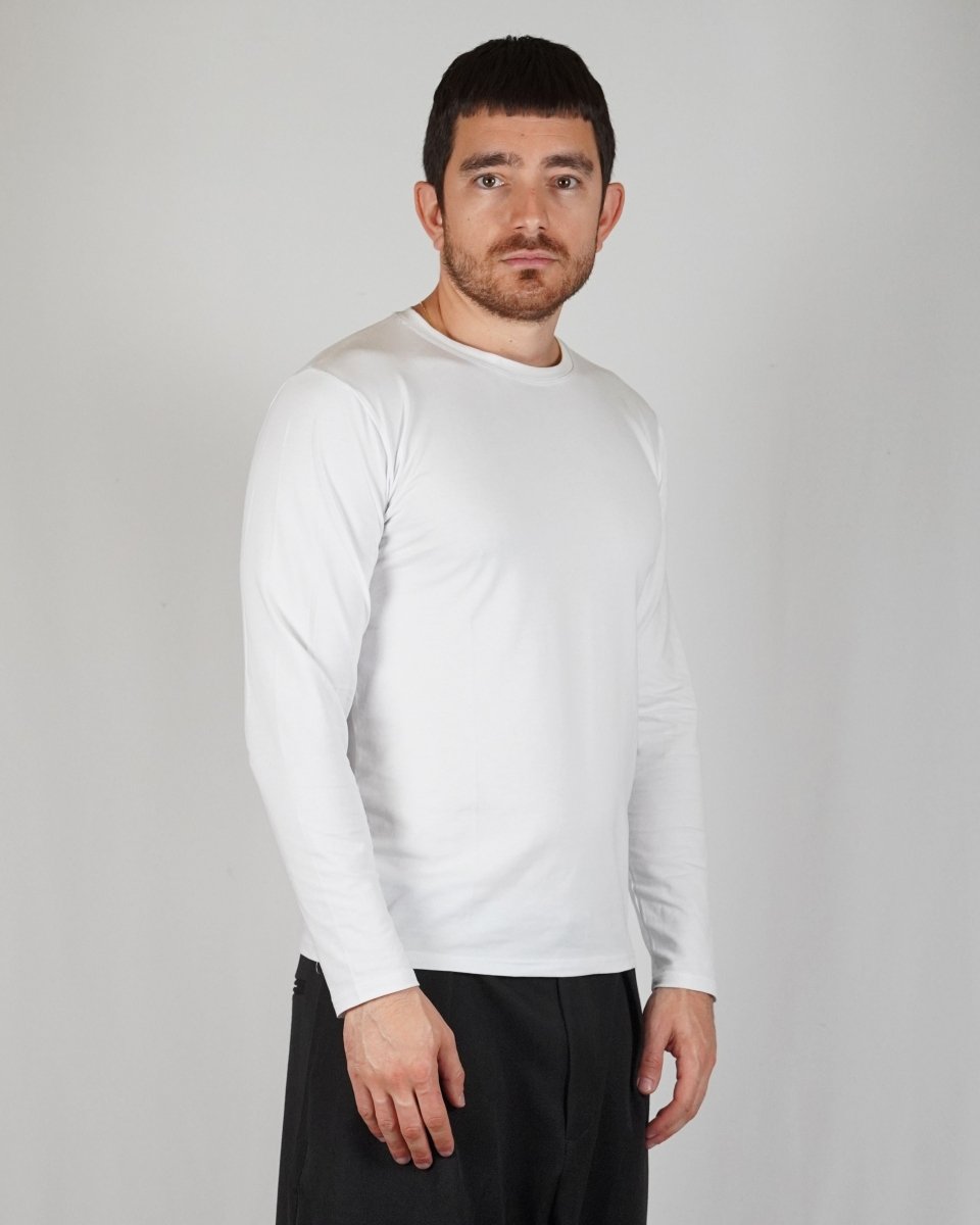 LONGSLEEVE WHITE - Benevierre