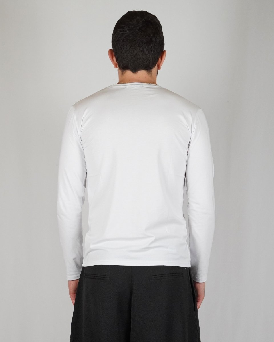 LONGSLEEVE WHITE - Benevierre
