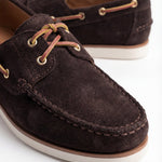 LOW DERBY SUEDE BROWN - Benevierre