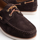 LOW DERBY SUEDE BROWN - Benevierre