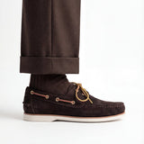LOW DERBY SUEDE BROWN - Benevierre