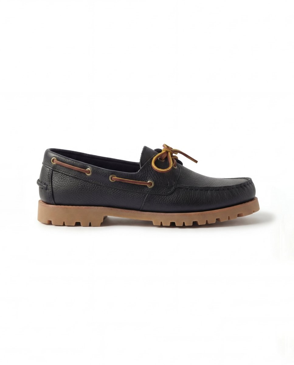 MOCASSINO BLACK DERBY - Benevierre