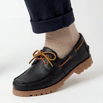 MOCASSINO BLACK DERBY - Benevierre