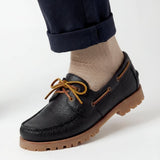 MOCASSINO BLACK DERBY - Benevierre