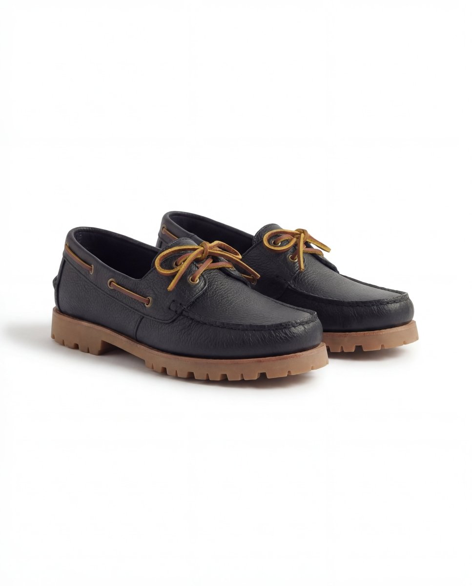MOCASSINO BLACK DERBY - Benevierre