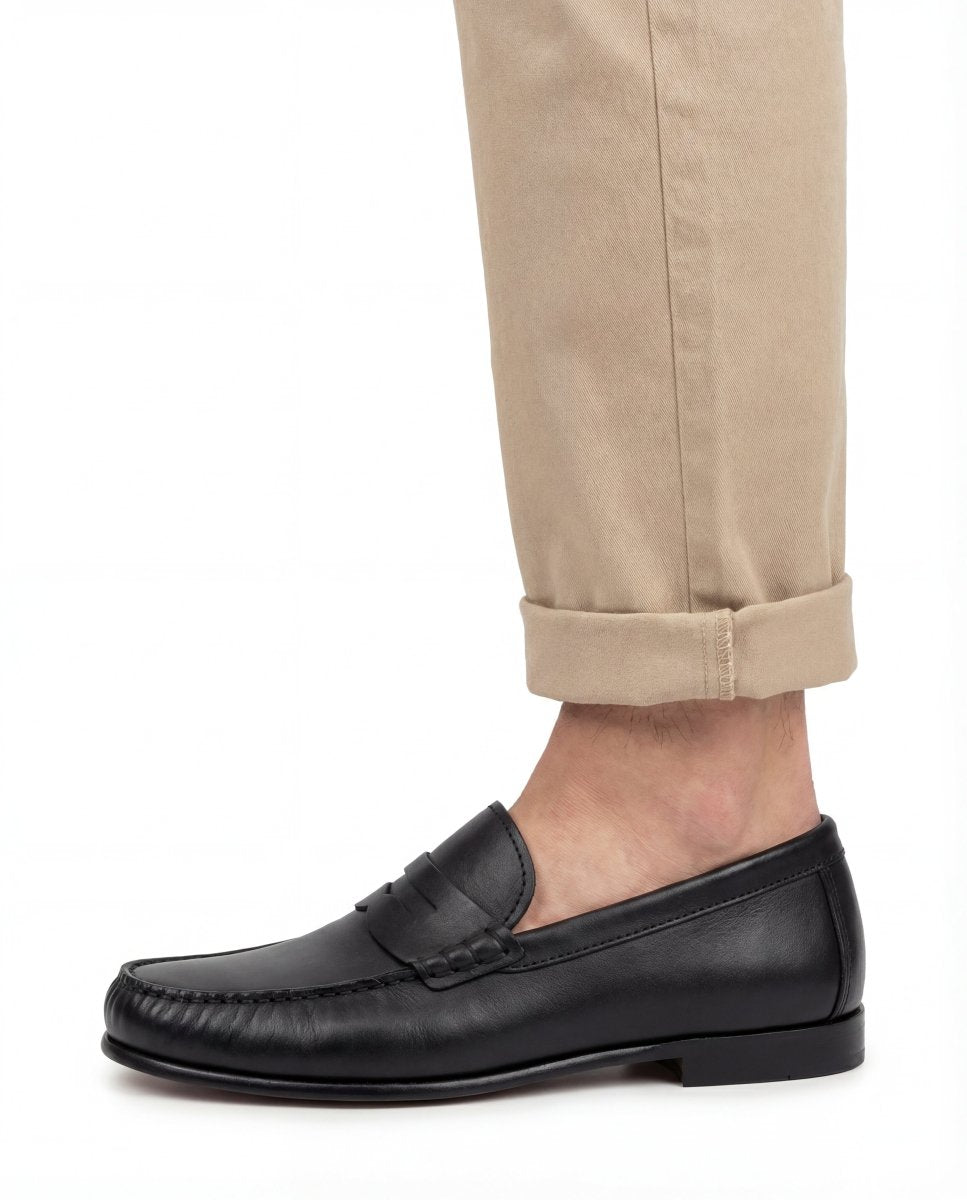 MOCASSINO ECLIPSE BLACK - Benevierre