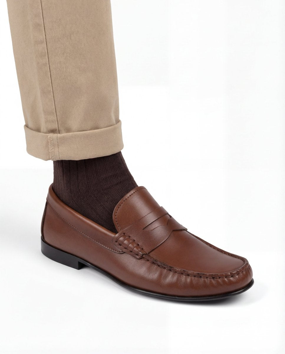 MOCASSINO ECLIPSE BROWN - Benevierre