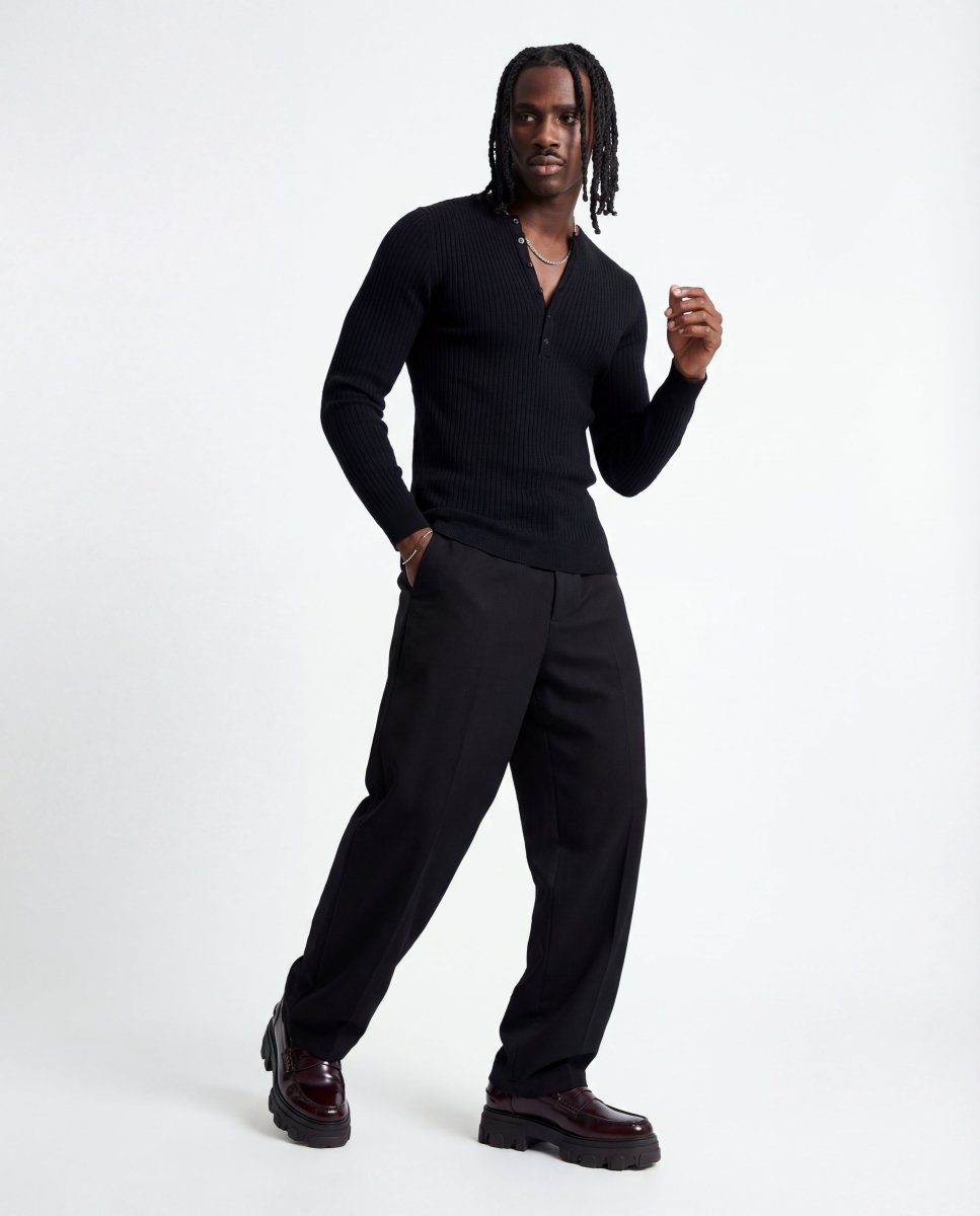 MODERN LONGSLEEVE BLACK - Benevierre