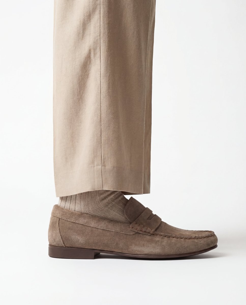 NEW ECLIPSE SUEDE BEIGE - Benevierre