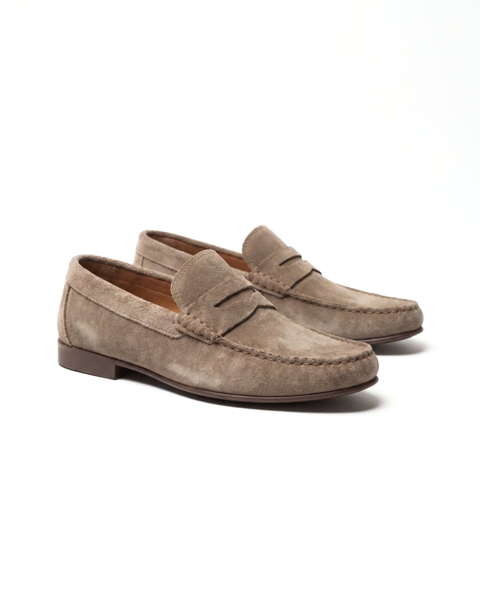 NEW ECLIPSE SUEDE BEIGE - Benevierre