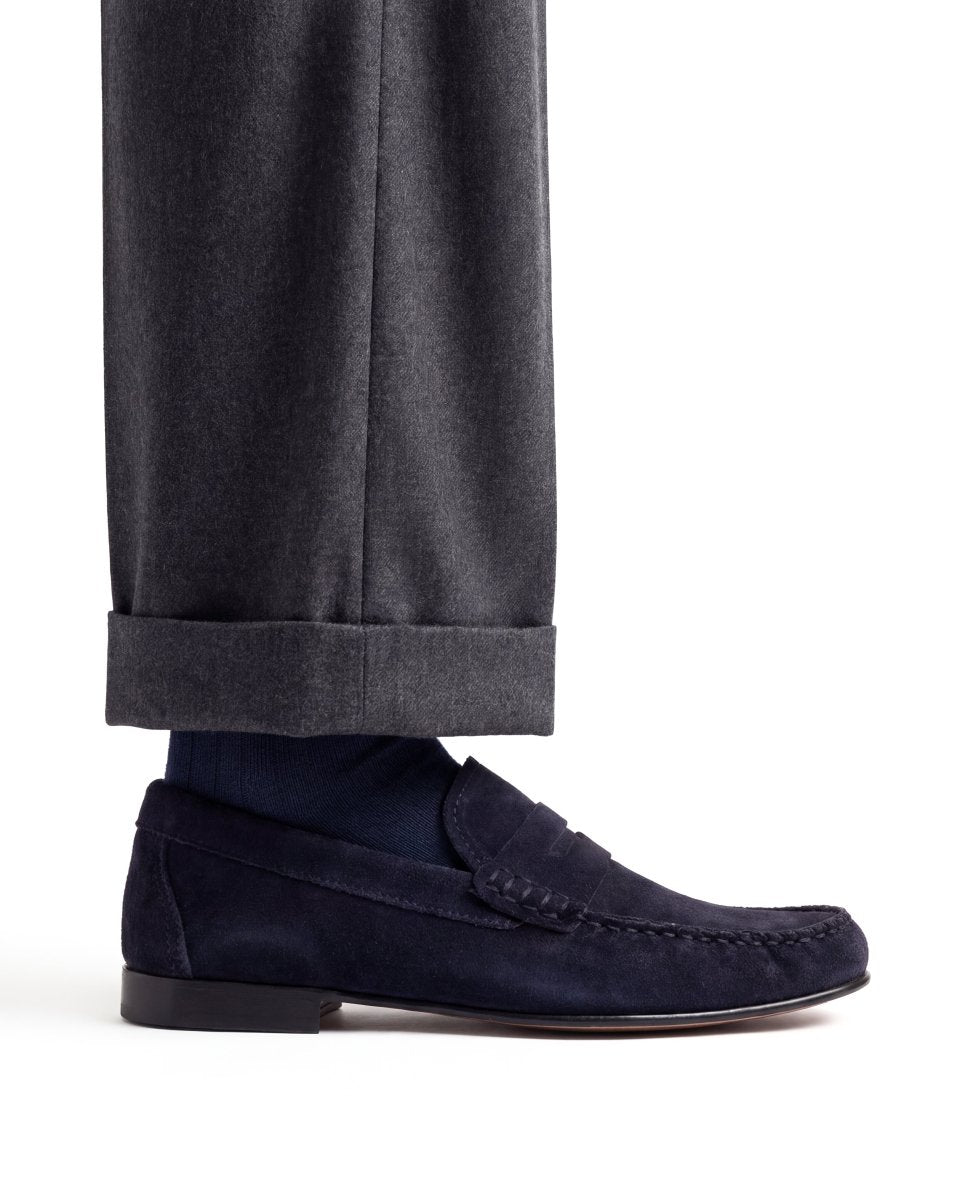 NEW ECLIPSE SUEDE BLUE - Benevierre