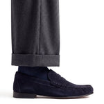 NEW ECLIPSE SUEDE BLUE - Benevierre
