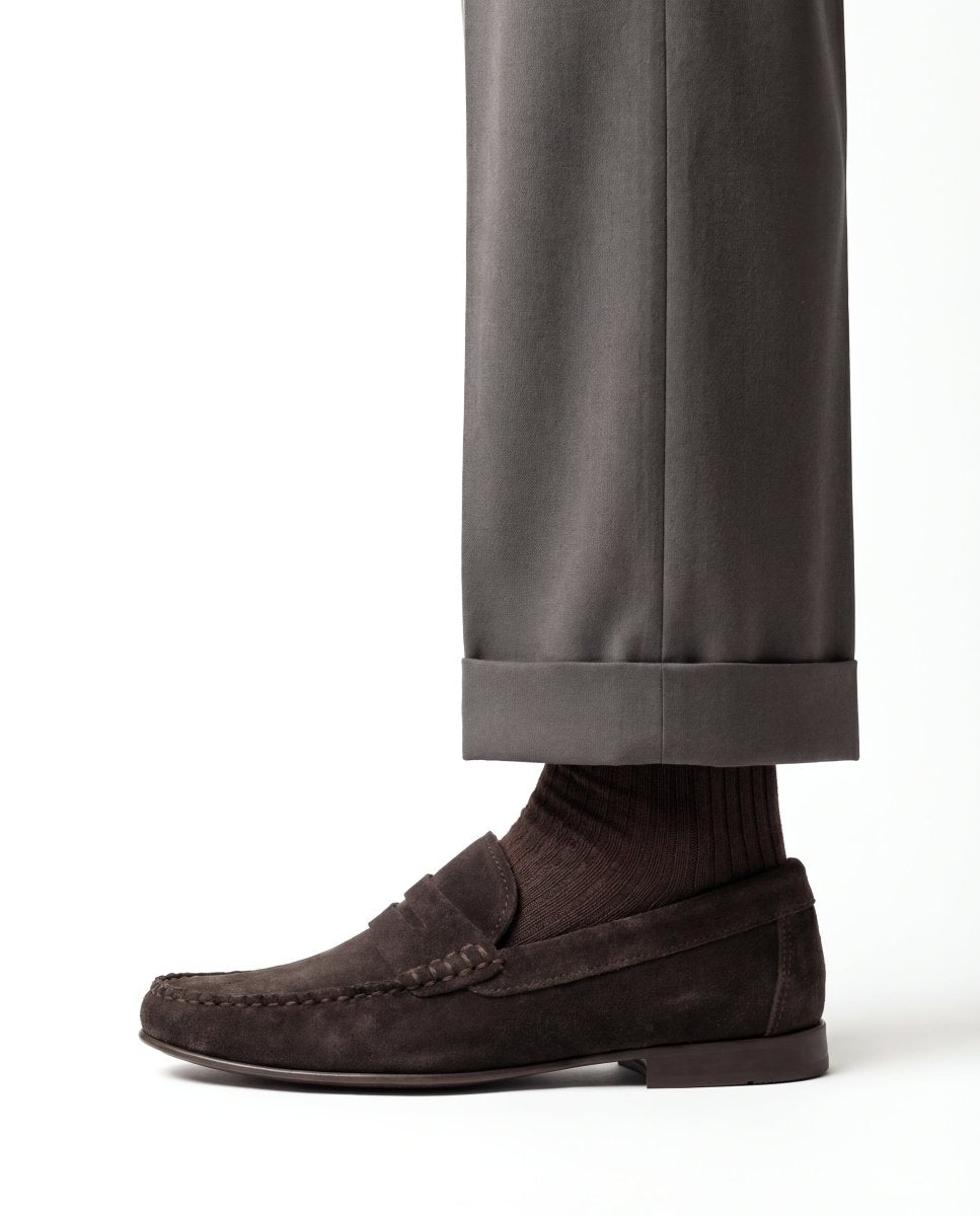 NEW ECLIPSE SUEDE BROWN - Benevierre