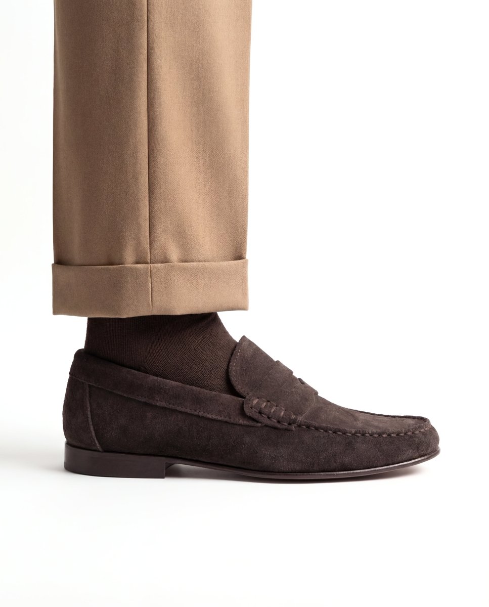 NEW ECLIPSE SUEDE BROWN - Benevierre
