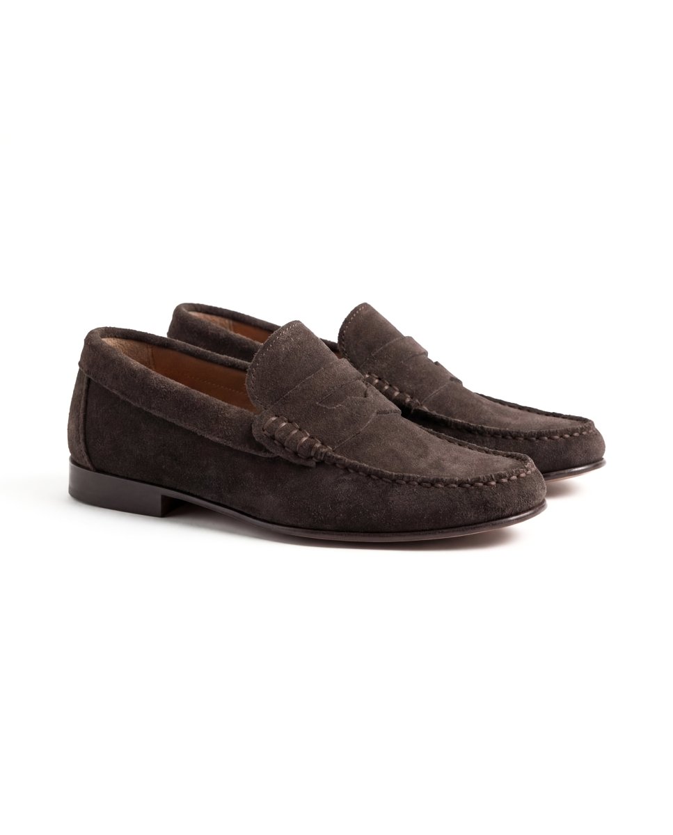 NEW ECLIPSE SUEDE BROWN - Benevierre