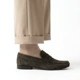 NEW ECLIPSE SUEDE GREEN - Benevierre