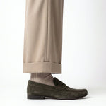 NEW ECLIPSE SUEDE GREEN - Benevierre