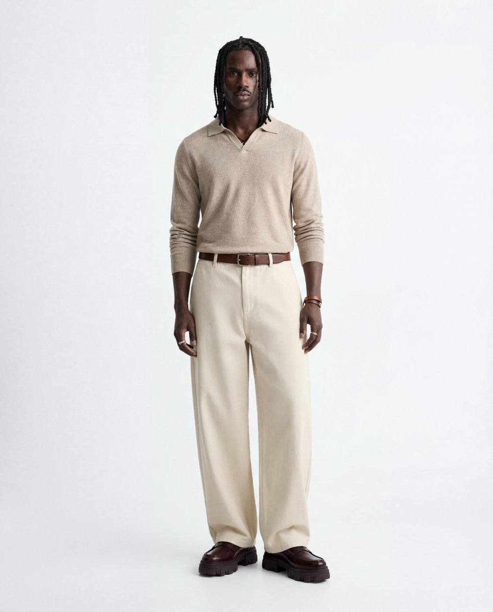 OPEN COLLAR KNIT - Benevierre