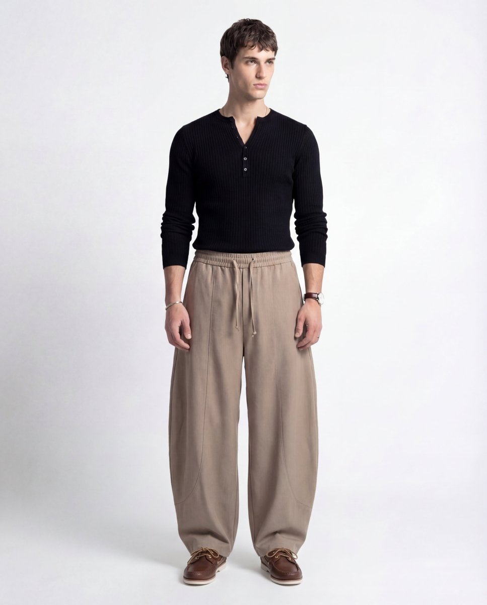OVER LACE - PANT BEIGE - Benevierre