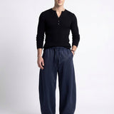 OVER LACE - PANT BLUE - Benevierre