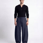OVER LACE - PANT BLUE - Benevierre