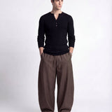 OVER LACE - PANT BROWN - Benevierre