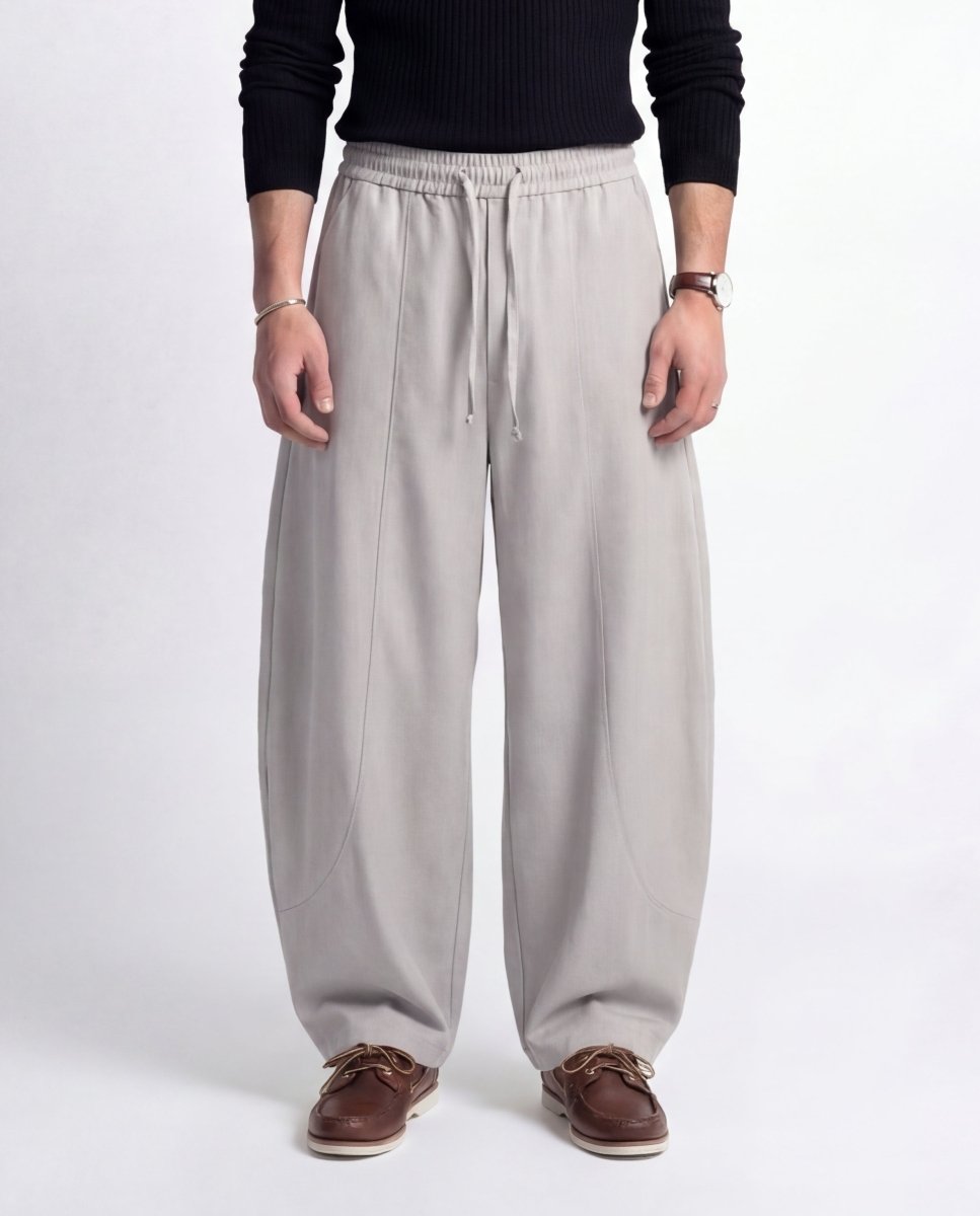 OVER LACE - PANT GREY - Benevierre