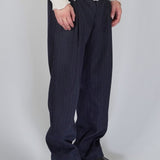 OVER PANT SIBERIA BLUE - Benevierre