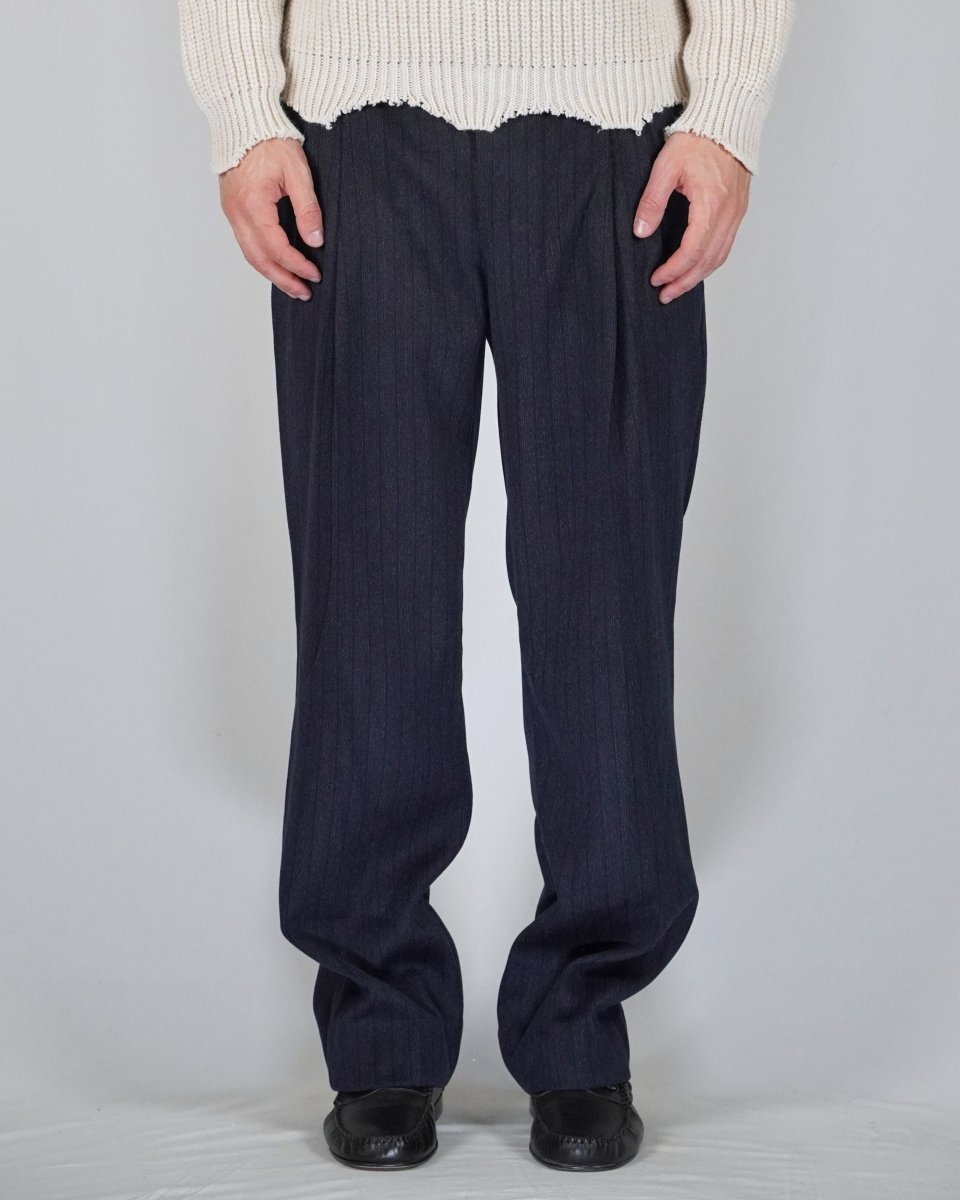 OVER PANT SIBERIA BLUE - Benevierre