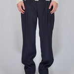 OVER PANT SIBERIA BLUE - Benevierre