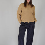 OVER PANT SIBERIA BLUE - Benevierre
