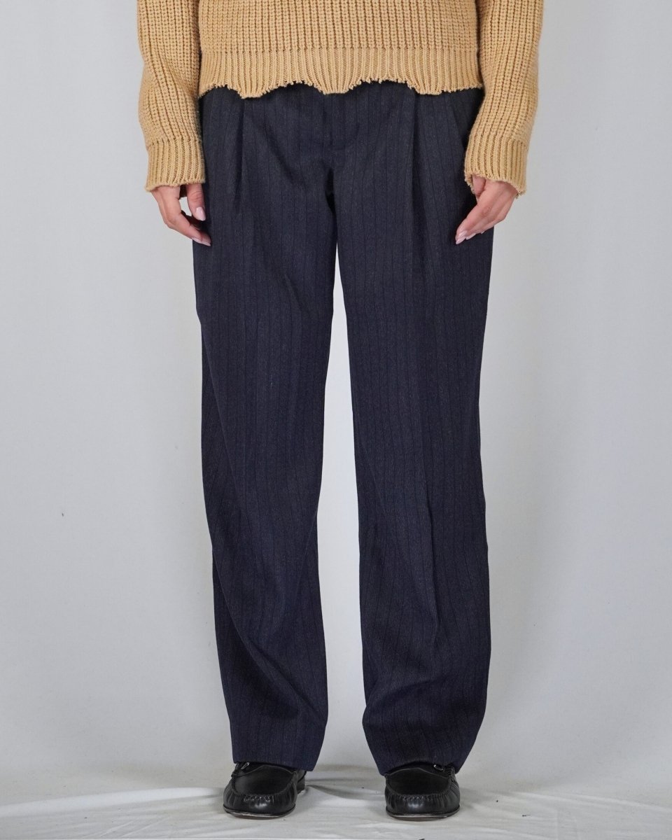 OVER PANT SIBERIA BLUE - Benevierre