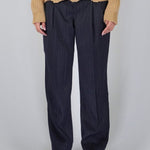 OVER PANT SIBERIA BLUE - Benevierre